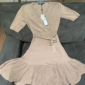 Beautiful tan dress NEW
